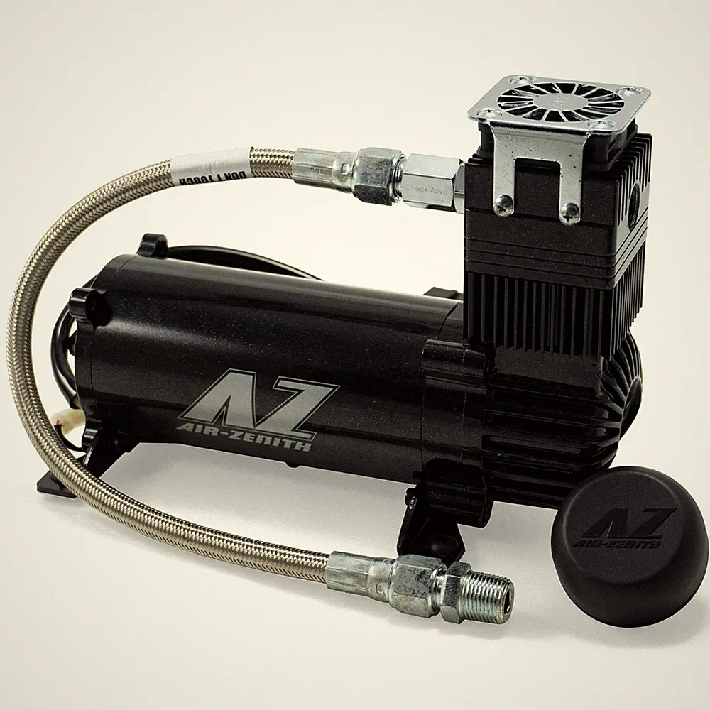 Air Zenith OB2 Stealth Black Air Compressor for Train Horns - 12V, 200 PSI