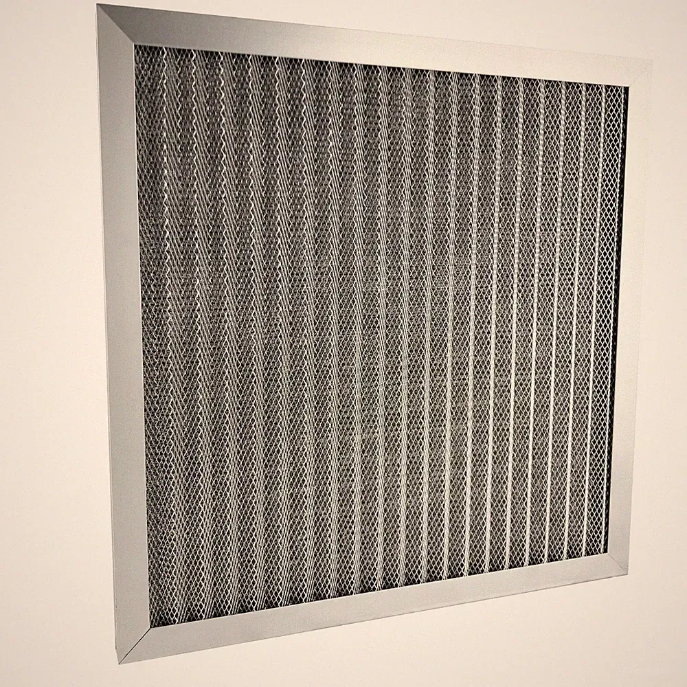 Aluminum Electrostatic Air Filter (12" x 12" x 1"), Washable Furnace Air Filter