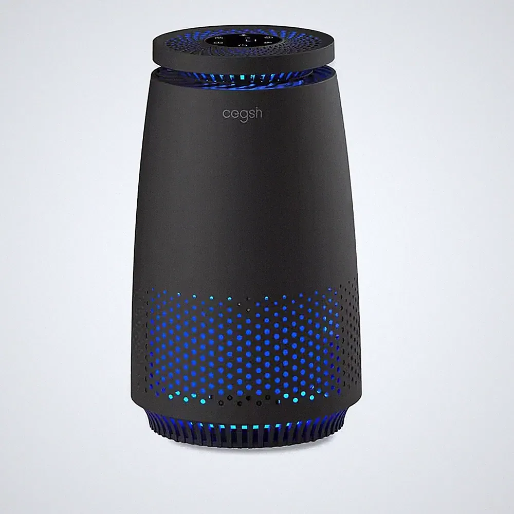 Bedroom HEPA Air Purifier 250 Sq. Ft. 3-In-1; Dander/Dust/Pollen Sleep Mode, 12H
