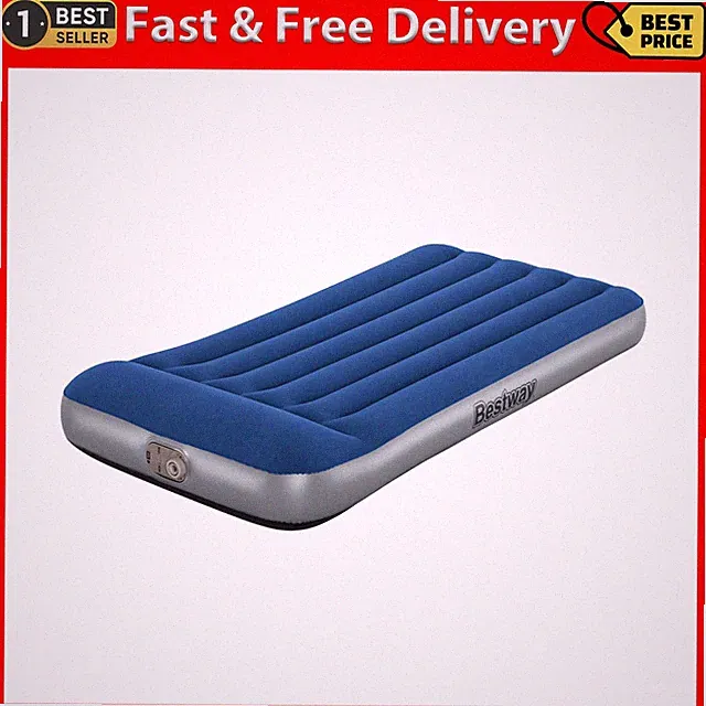 Bestway® Tritech Air Mattress Twin 12" with Built-In AC Pump