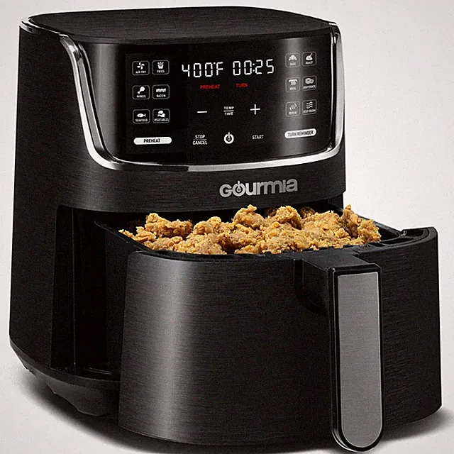 Gourmia 4-Quart Digital Air Fryer with 12 One-Touch Presets, GAF414, 12 in