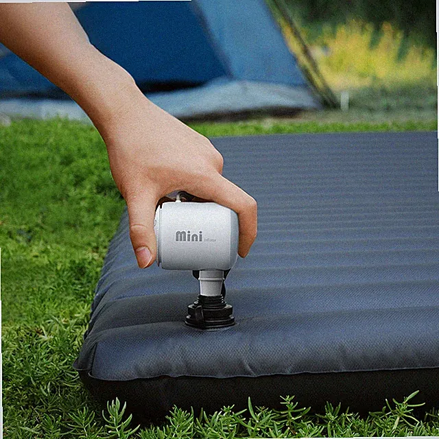 Portable Air Pump Electric Air Compressor for Air Mattresses Beds Inflatable Mat