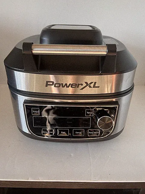 Power Brand XL 6 quart Air Fryer combination 12 in 1 model MFC-AF-6 Stainless