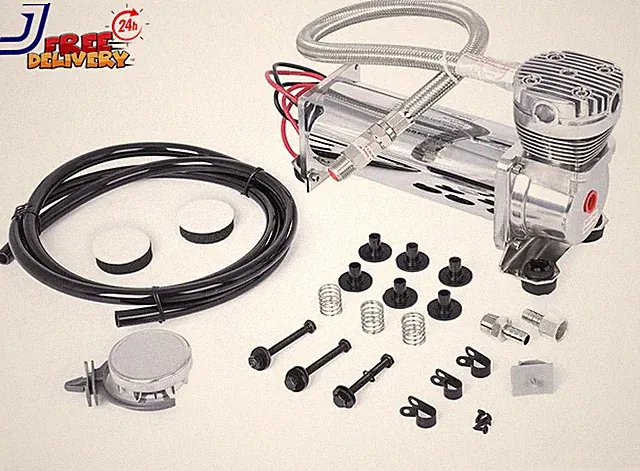 Ultra Quiet Air Compressor 3/8 NPT Super Silent 69DB 12V 300PSI Air Ride Suspens