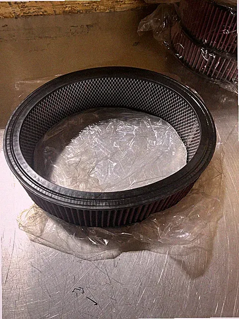 Universal Round Air Filter - 14" X 12"